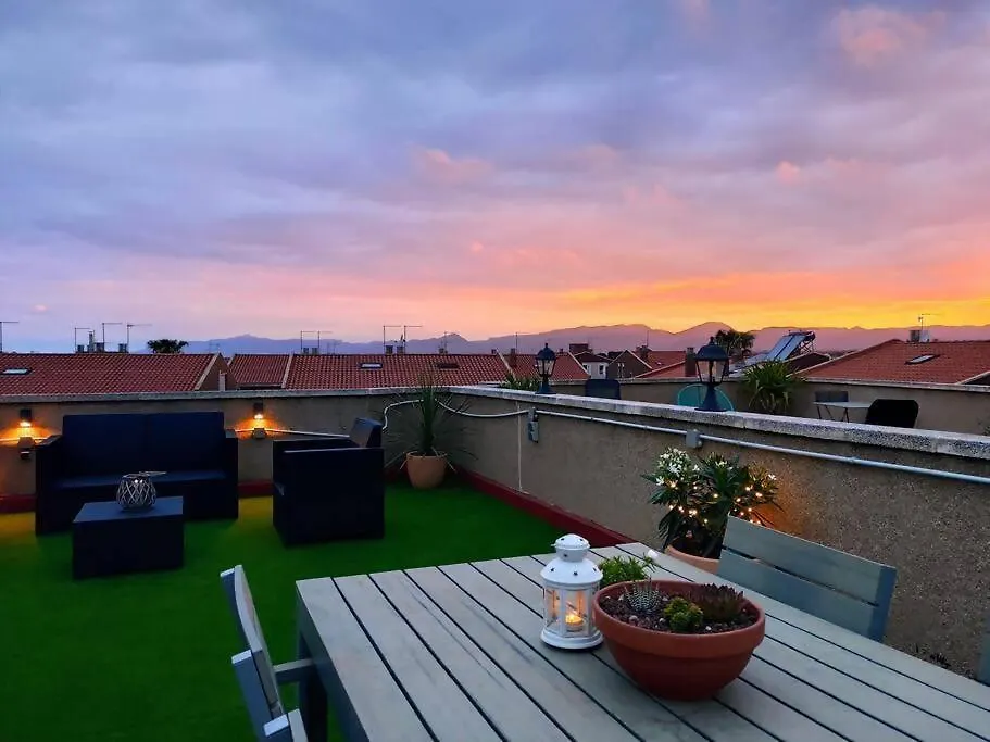 Apartmán Atico Moderno En Vilafortuny Con Solarium Privado Cambrils Španělsko